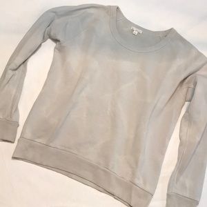 Gap Silver Lake Gray Cloud Wash Crew Sweatshirt S